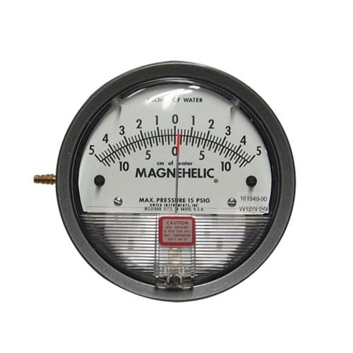 Deep Blue Magnehelic Gauge 5-0-5″ WC