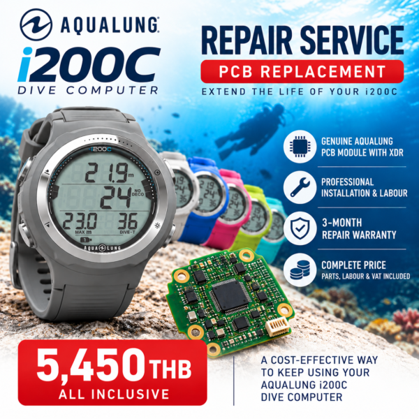 Aqualung i200C Repair – PCB Replacement Service