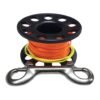 Deep-Blue-Finger-Reel-Aluminium-30m-Black-DBYAR02-K.jpg Deep Blue Finger Reel Aluminium 30m – product view 4