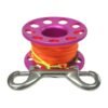 Deep-Blue-Finger-Reel-Aluminium-30m-Pink.jpg Deep Blue Finger Reel Aluminium 30m – product view 2