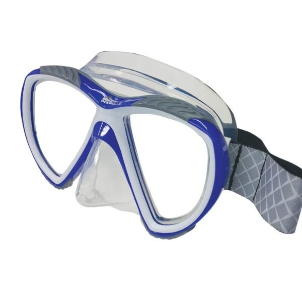 Deep Blue Orca Mask – product view 2