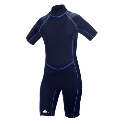 Deep Blue Sportflex Shorty Wetsuit 3mm – Black
