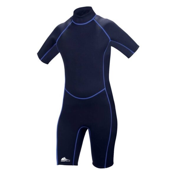 Deep-Blue-Unisex-Shorty-Wetsuite-3mm-Black.jpg Deep Blue Sportflex Shorty Wetsuit 3mm – Black