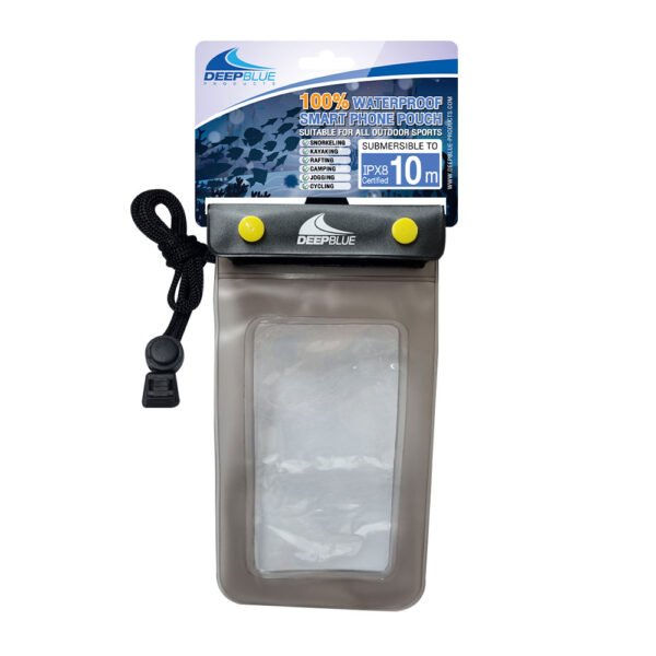 Deep Blue Waterproof Smart Phone Pouch – product view 2