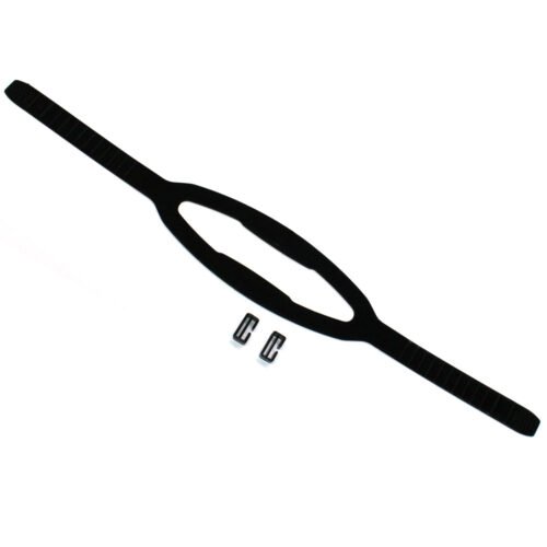 PSI Mask Strap Standard Black Silicone