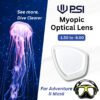 PSI Myopic Optical Lens for Adventure II Mask PSI Myopic Optical Lens for Adventure II Mask