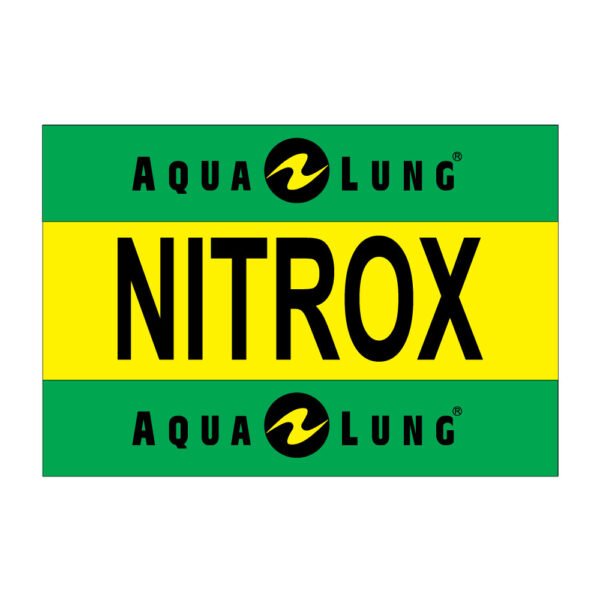 Nitrox tank sticker