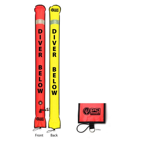 PSI Marker Buoy with Valve & Oral Inflator