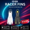 PSI Racer Open Heel Fins