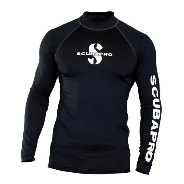 Scubapro-Black-Rash-Guard-UPF-50-Men.jpg Scubapro Black Rash Guard UPF 50 – Men