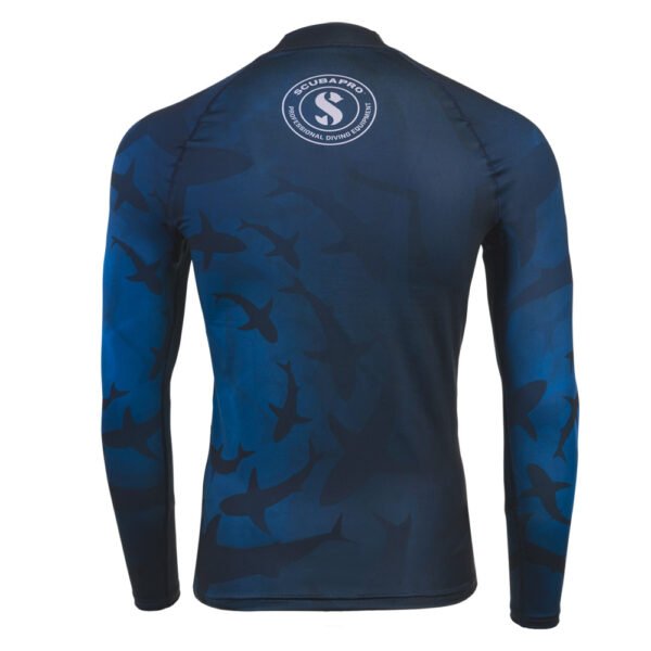 Scubapro Shark T-Flex Long Sleeve Rash Guard UPF 50 – Men – product view 2