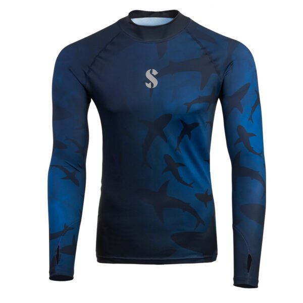 Scubapro Shark T-Flex Long Sleeve Rash Guard UPF 50 – Men