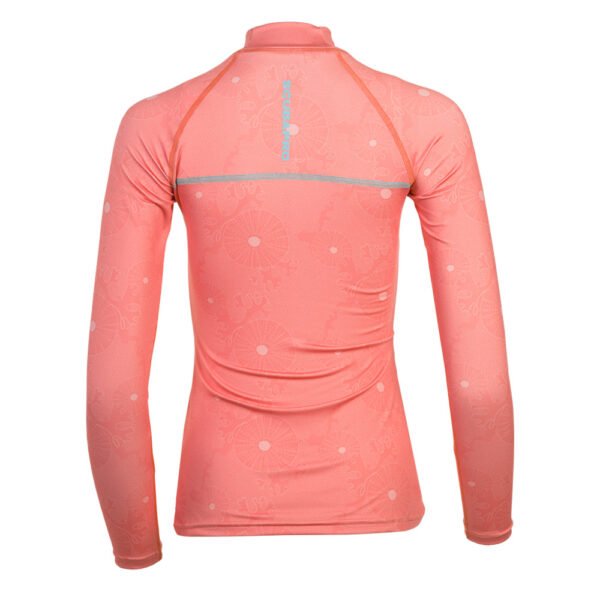 Scubapro-T-Flex-Long-Sleeve-Women-Coral-01.jpg Scubapro Coral T-Flex Long Sleeve Rash Guard UPF 50 – Lady – product view 2