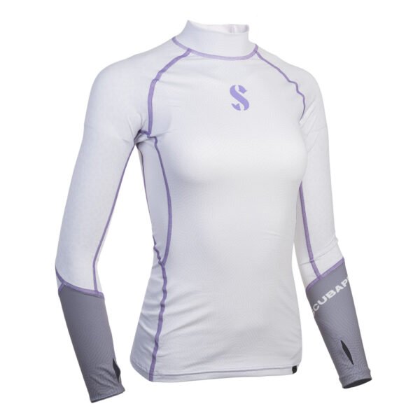 Scubapro-T-Flex-Long-Sleeve-Women-Shade.jpg Scubapro Shade T-Flex Long Sleeve Rash Guard UPF 50 – Lady