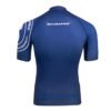 Scubapro Navy Blue T-Flex Short Sleeve Rash Guard UPF 50 – Men – product view 2