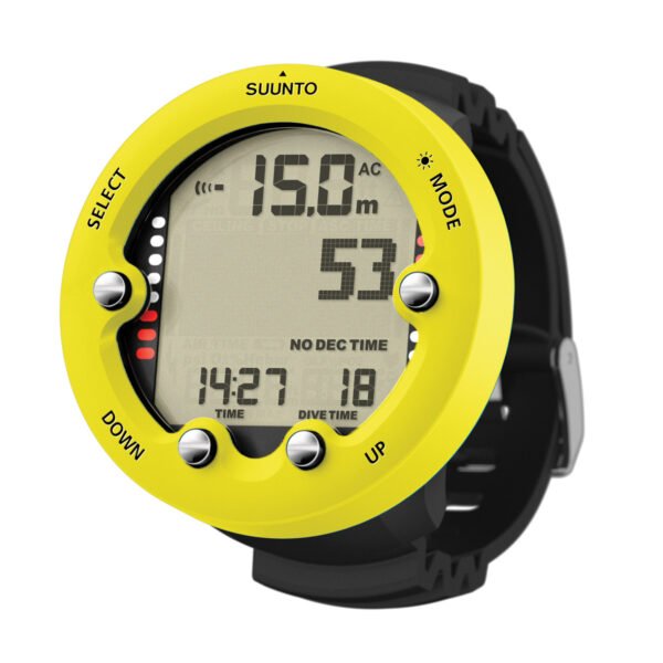 Suunto-Zoop-Lemon-FSS051036000.jpg Suunto Zoop Novo Dive Computer – product view 2