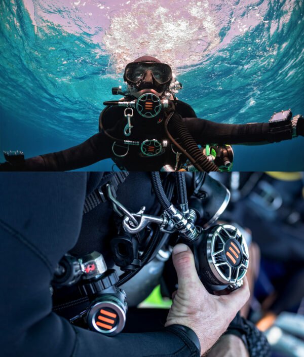 TECLINE Sidemount Regulator Set R2 TEC2