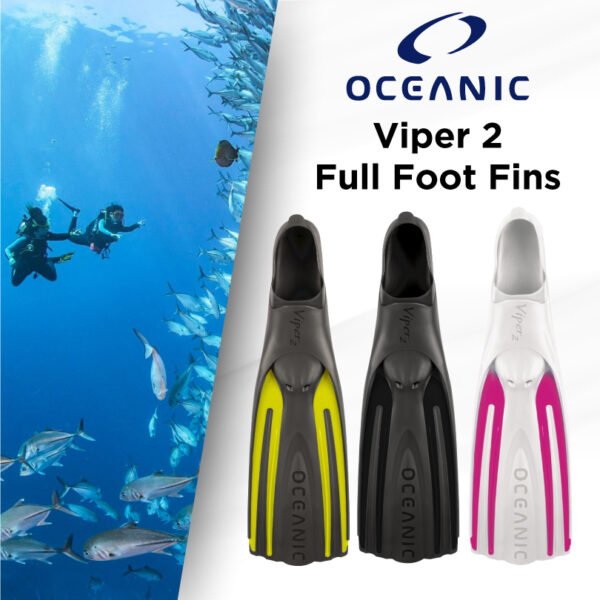 Oceanic Viper 2 Full Foot Fins